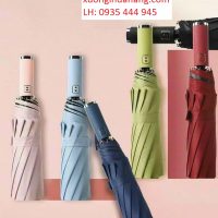 Dù cầm tay Gấp 3 hai chiều (10 nan)