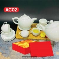 Ấm chén Nắp Lửa (AC02)