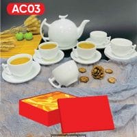 Ấm chén bưởi cành (AC03)