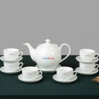 Ấm chén bát tràng Minh Long