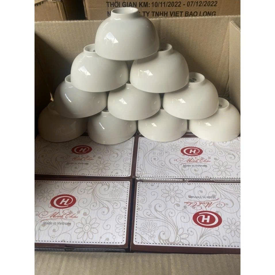 Set 10 bát-chén cơm Minh Châu