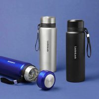 LocknLock Bình giữ nhiệt 800ml bằng thép không gỉ Vacuum Bottle LHC6180SLV