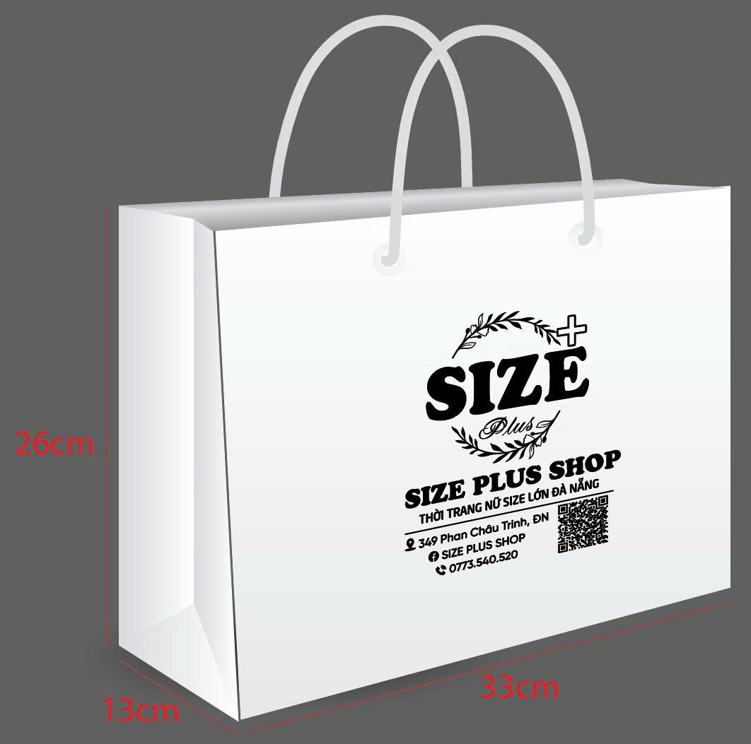 Túi giấy dày ivory trắng size 33x13x26 có cán màng (TUI-G03)