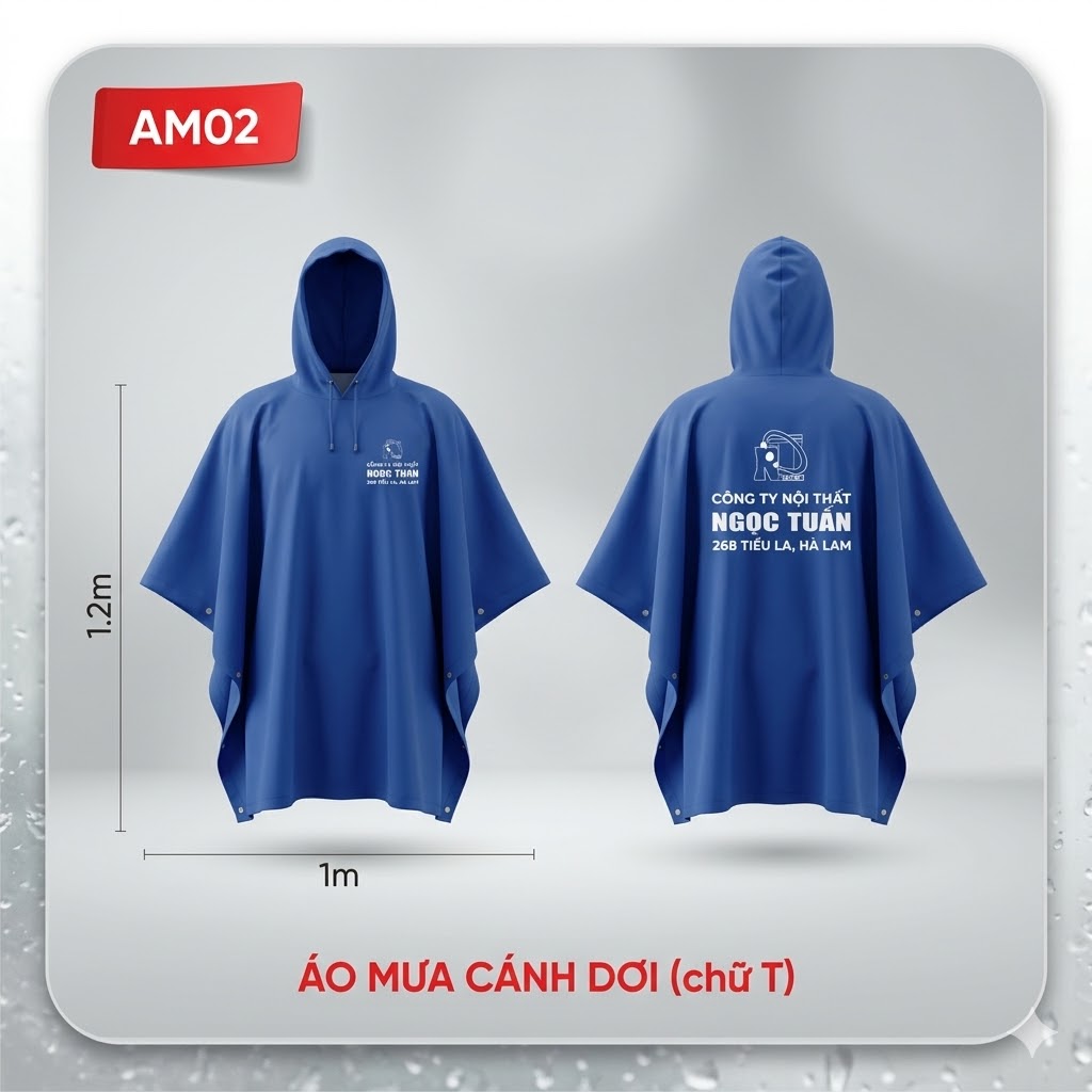 ÁO MƯA CÁNH DƠI
