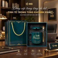 Cốc sứ xanh