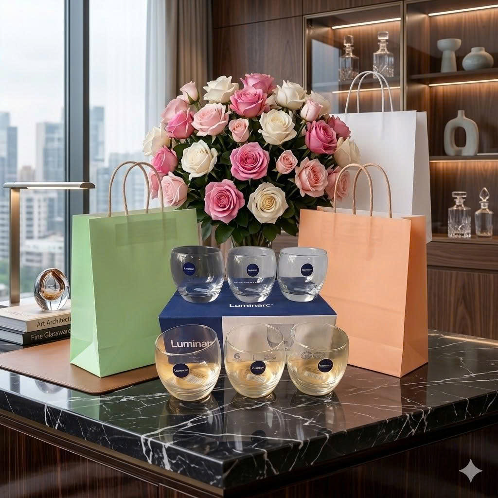 Ly saito trứng trắng luminarc