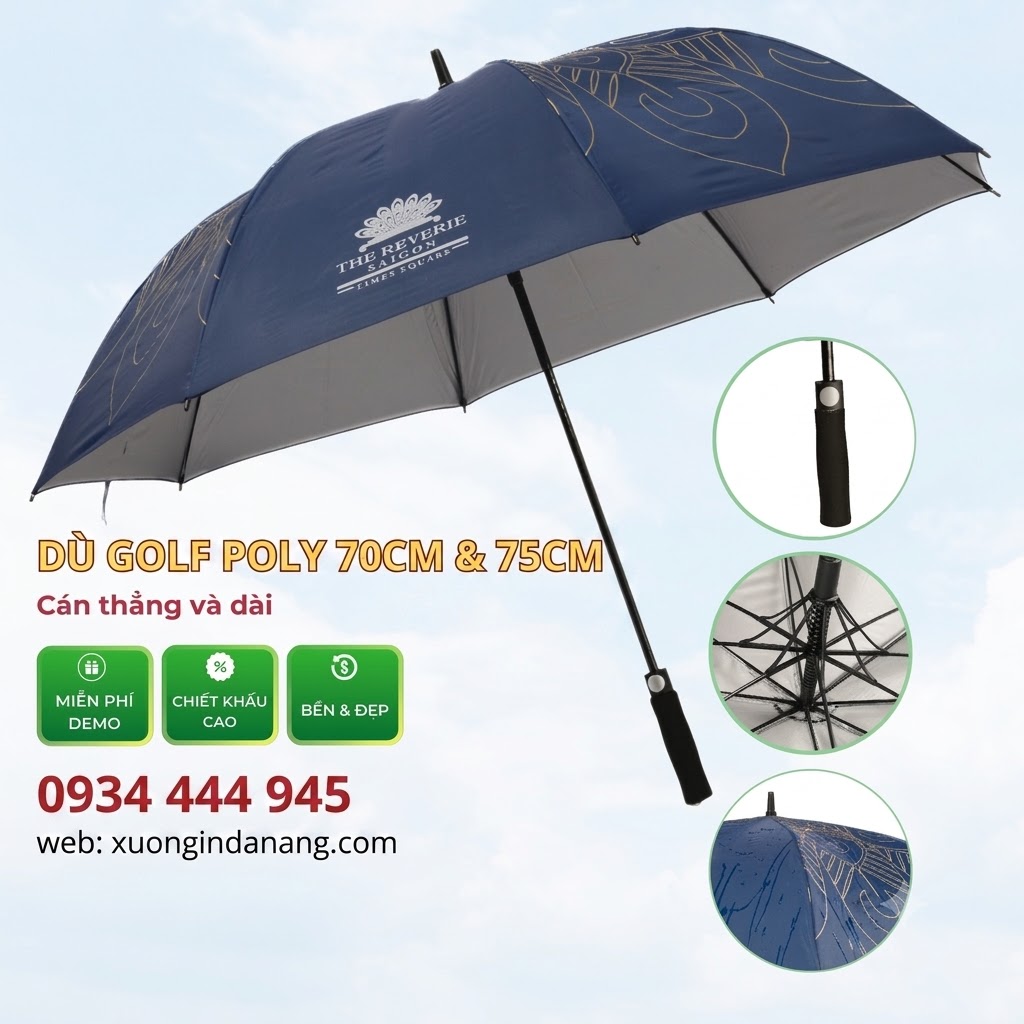 Ô DÙ CẦM TAY POLY 75 TẠI ĐÀ NẴNG